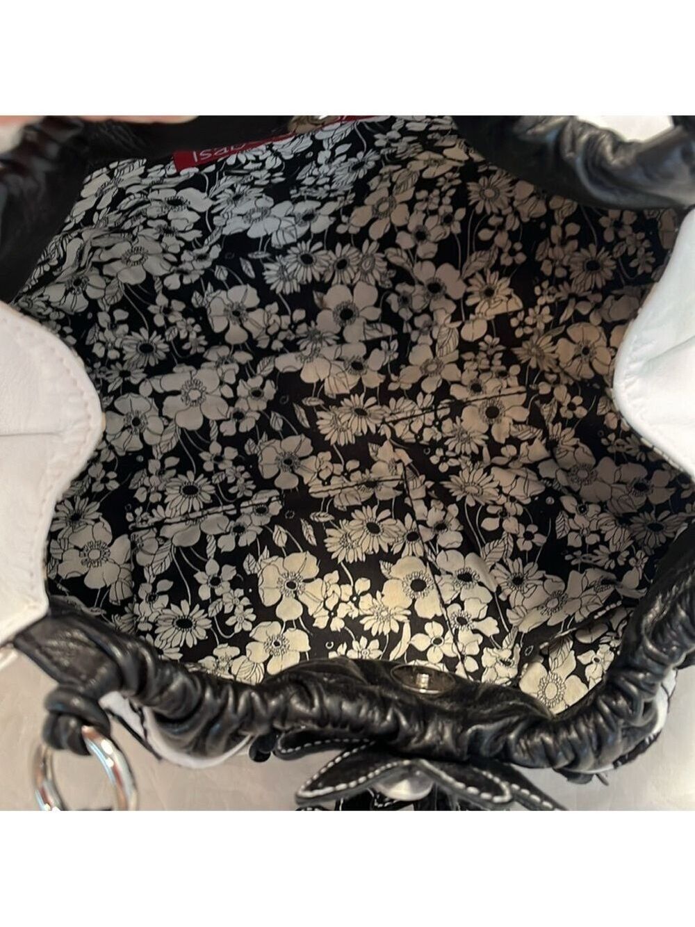 Isabella Fiore Flowers Satchel - Picture 12 of 16